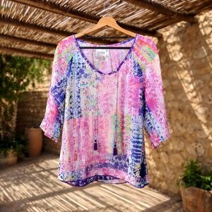 Vibrant Multicolor Women's Blouse